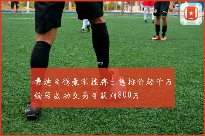费迪南德豪宅挂牌出售标价超千万镑若成功交易可获利800万